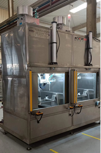 通过式清洗机的?；趺床僮?？