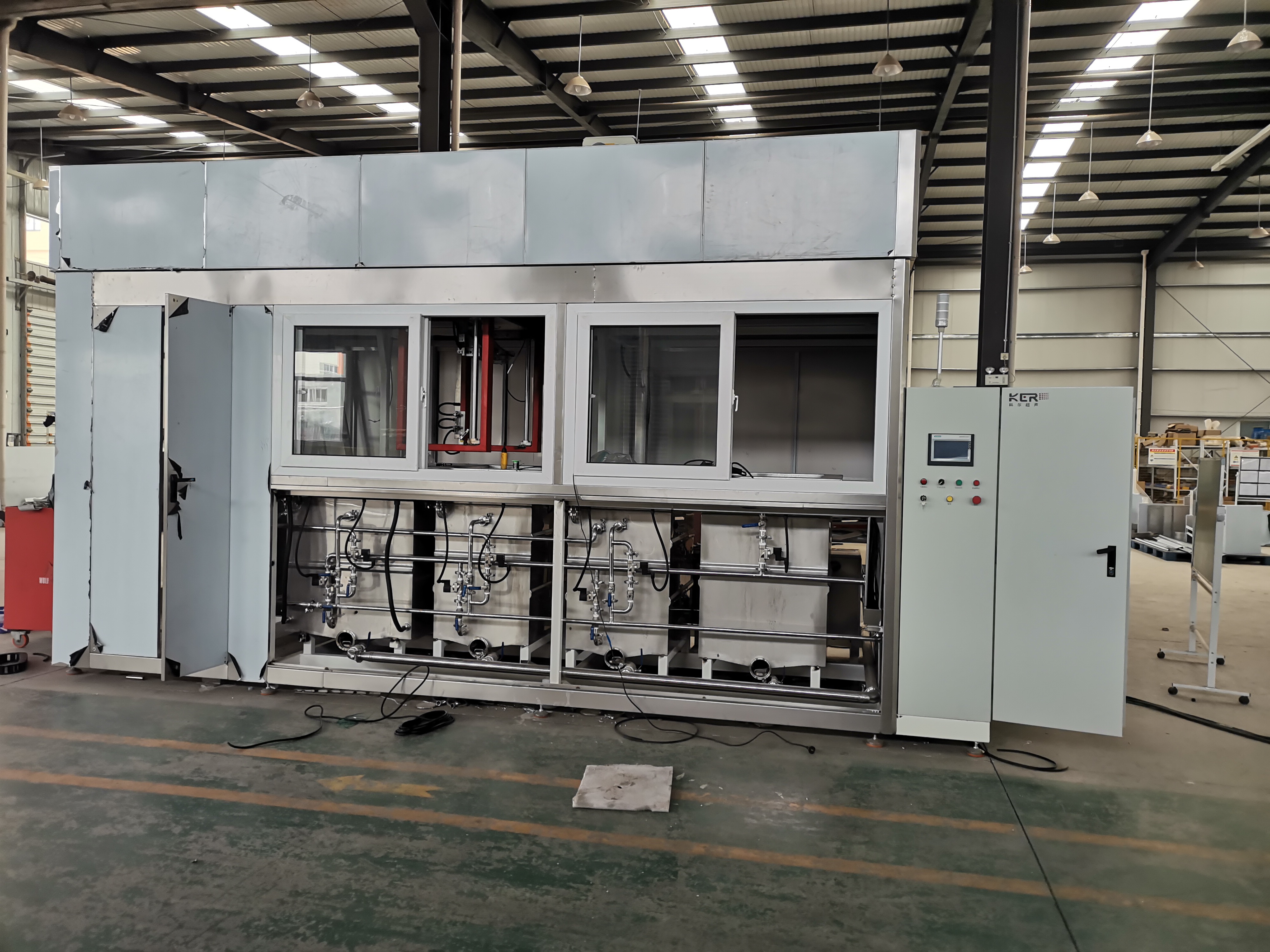 多槽手动超声波清洗机：五金行业高效清洗利器，通用性拉满